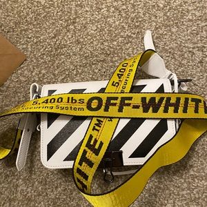 Off-white small crossbody bag